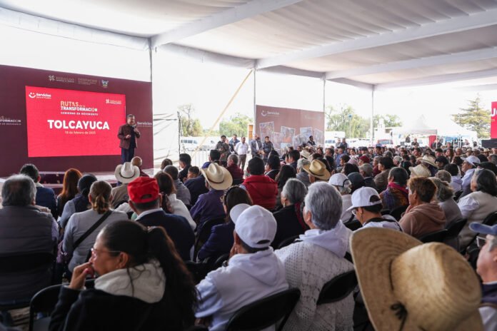 18 Febrero 2025 Gobernador Rutas de la Transformación_Tolcayuca-22