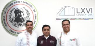 Se reúnen diputados para fortalecer el trabajo legislativo en Hidalgo