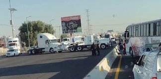 Caos en la México-Pachuca por bloqueo de transportistas, ¿qué pasa?