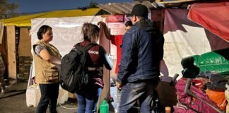 Tras desalojo de campamento en CDMX migrantes hacen maletas