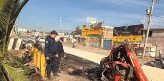 Choque múltiple en la Tulancingo-Pachuca deja un muerto y varios heridos