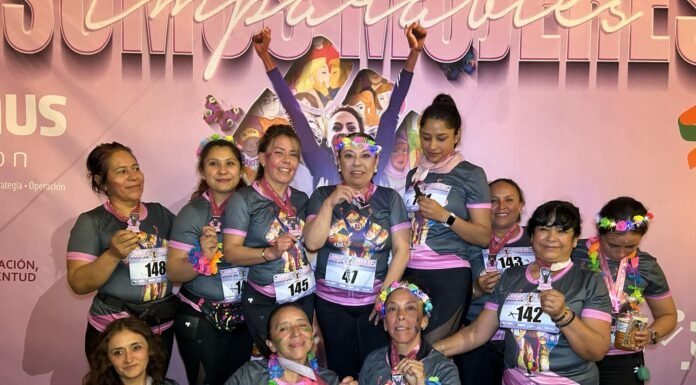 Exitosa la primera carrera nocturna “Somos Mujeres Imparables”