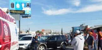 Carambola en la Pachuca-Actopan deja varios heridos, dos menores de edad