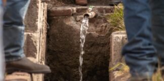 Acueducto prehispánico cobra vida para abastecer a comunidades de Tepeapulco