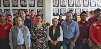 Capacitación regional de prevención de incendios en Tulancingo