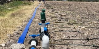 Instalan parcelas modelo para modernizar el riego en Hidalgo