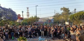 Velada en Parque Bicentenario por Citlali Giles y Miguel Rojas