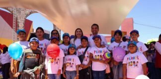 Niños y niñas de Huejutla viven Jornada inolvidable en su festejo