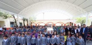 Mejoran infraestructura de la escuela «Los Hijos el Ejercito»