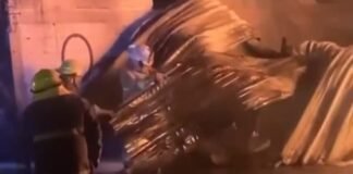 Explota y arde almacén de Huachicol en Tepetitlán, Hidalgo