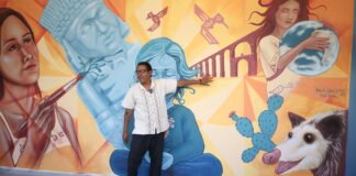 Gobernador Inaugura en Zempoala el mural “El poder de la cultura”