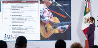Sheinbaum presenta el festival «México canta» para promover la música sin violencia