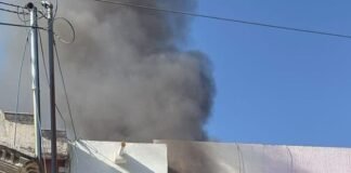 Explosión de tanque de gas LP deja dos heridos en Villas del Álamo