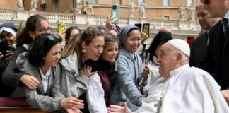 Breve aparición del Papa Francisco este Domingo de Ramos