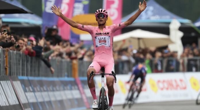 Isaac del Toro, orgullo de México, a un paso de la gloria en el Giro de Italia