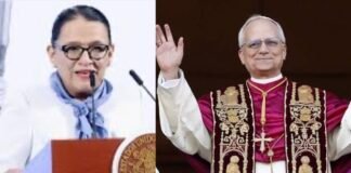 Rosa Icela Rodríguez invita al Papa León XIV a visitar el país