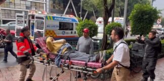 Colapsó techo de supermercado en Plaza Pabellón del Valle