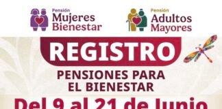 Inicia registro para Pensiones Mujeres Bienestar y Adultos Mayores