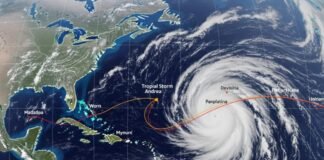 Hidalgo en alerta por lluvias muy fuertes; se forma la tormenta tropical “Andrea”