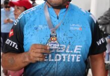 Organiza Edil de Morelos carrera ciclista y le pone su nombre