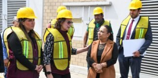 Supervisan avances de rehabilitación de vía de Tulancingo