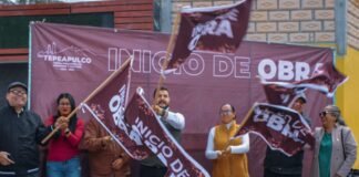 Alfredo Quiroz pisa el acelerador: arranca otra obra en Tepeapulco