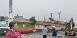 Cuautepec rehabilita acceso principal