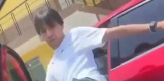 Conductor agrede a mujer por no cederle el paso vial, en bulevar Las Torres