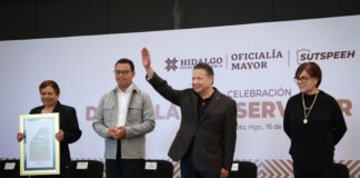 Gobierno de Menchaca reconoce a servidores públicos de Hidalgo