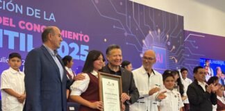 Premian a ganadores de la Olimpiada del Conocimiento Infantil 2025 en Hidalgo