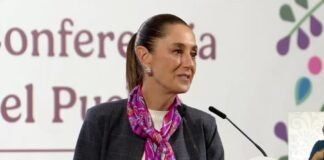 Descarta Sheinbaum uso de drones del narco en frontera con EU