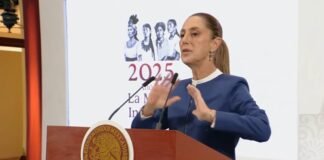 Sheinbaum acusa ofensiva sobre residencia de Beatriz Gutiérrez en Madrid