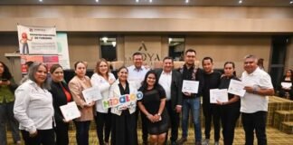 Zempoala: entregan Registro Nacional de Turismo a prestadores de servicios