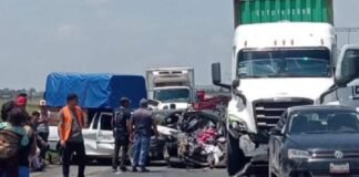 Carambola en Libramiento Bicentenario; deja al menos 12 heridos