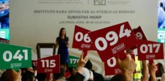 Indep recauda más de 40 millones en su primera subasta en línea