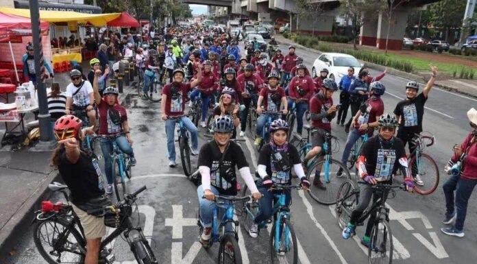 !Saca tu bici y súmate a la Rodada por la Paz INJUVE! en CDMX