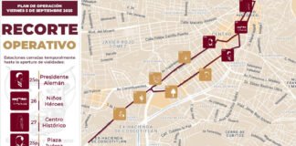 Cierres viales y ajustes en Tuzobús por 3er Informe de Gobierno