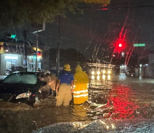 Intensas lluvias afectan a más de 100 colonias en Matamoros