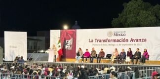 Claudia Sheinbaum presume avances y anuncia nuevos proyectos para Hidalgo en su primer informe