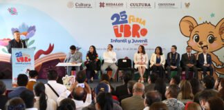 Inauguran la Feria del Libro Infantil y Juvenil Hidalgo 2025