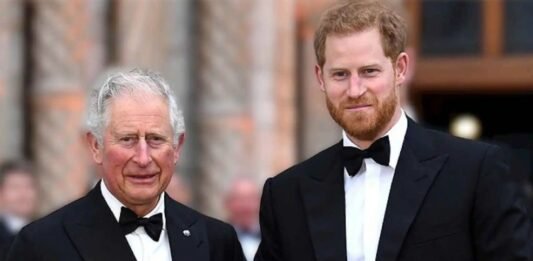 Reencuentro del príncipe Harry y su padre, el rey Carlos III