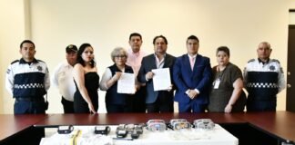 Firman convenio en Tulancingo para reforzar la seguridad vial