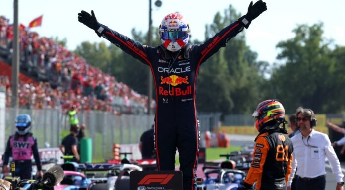 Verstappen sorprende y conquista el GP de Italia 2025