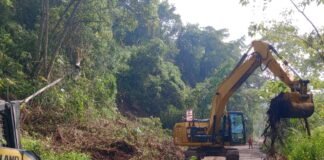 SIPDUS: Continúan labores de desalojo y apertura de caminos en Hidalgo