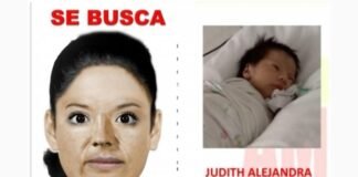 Difunden retrato hablado de mujer que robó a una bebe del hospital
