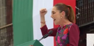 Sheinbaum celebra su primer año de gobierno en el Zócalo