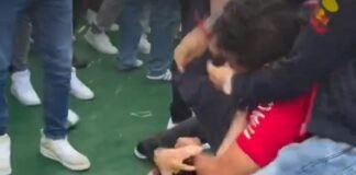 Pelea entre aficionados empaña ambiente festivo del GP de México 2025