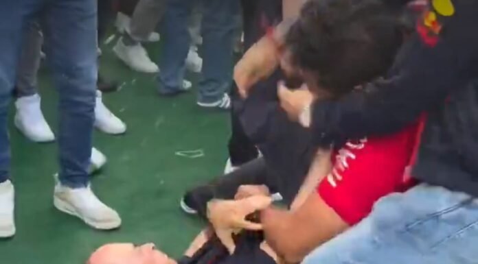 Pelea entre aficionados empaña ambiente festivo del GP de México 2025