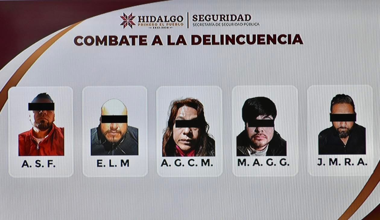 Cae banda implicada en el homicidio de Hiram en Pachuca 