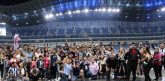 CADI del DIF Guadalupe viven tarde inolvidable en el estadio BBVA